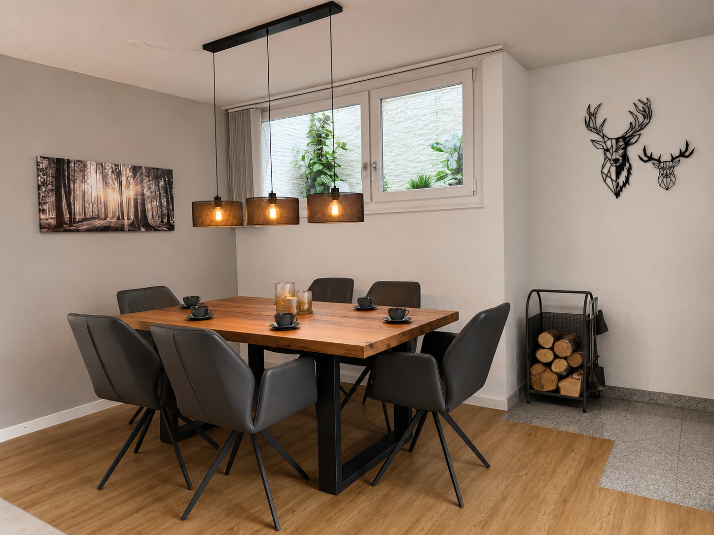 Ferienwohnung Engelberg dining area